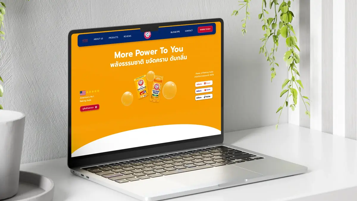 Arm & Hammer Thailand — สินค้าอุปโภคบริโภค · ไทย