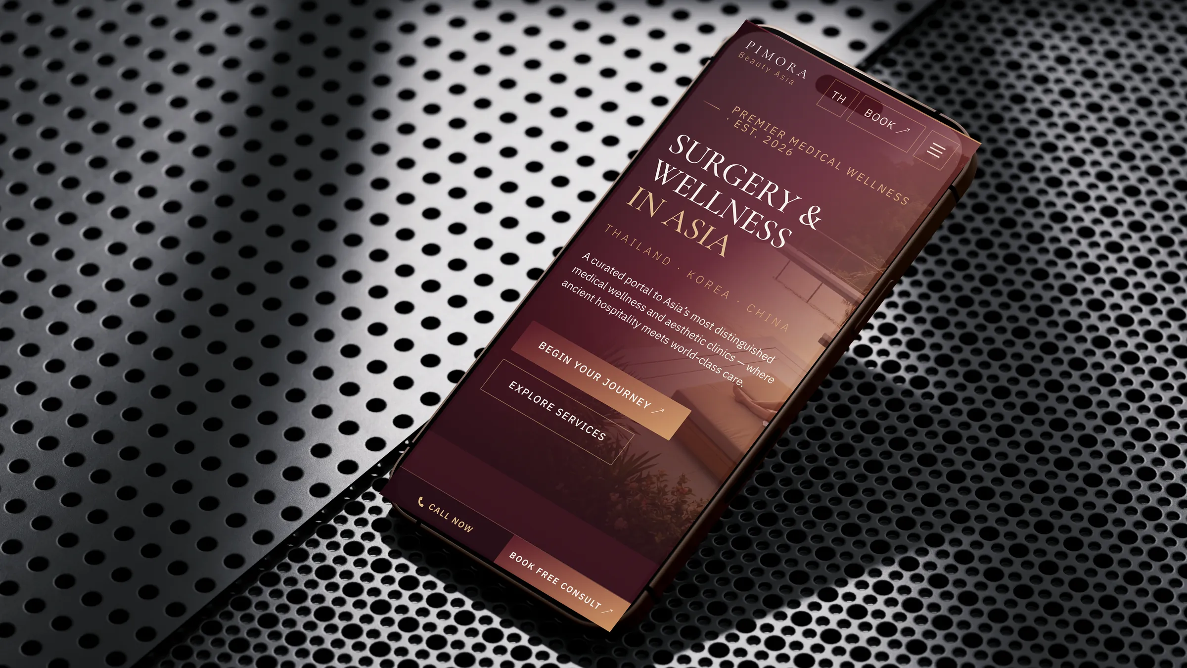 PIMORA Wellness & Surgery Asia — Mobile