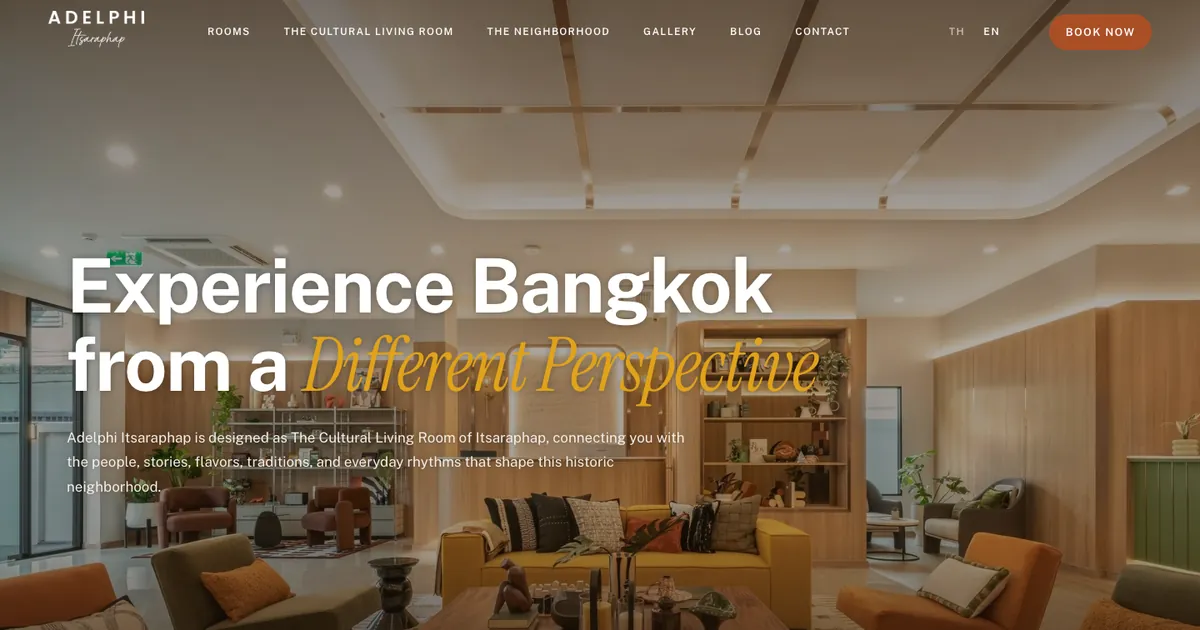 Adelphi Itsaraphap — Boutique Hotel
