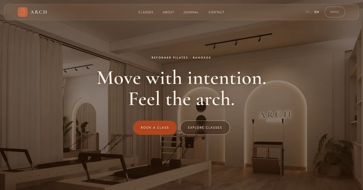 Arch Pilates Studio — Reformer Pilates