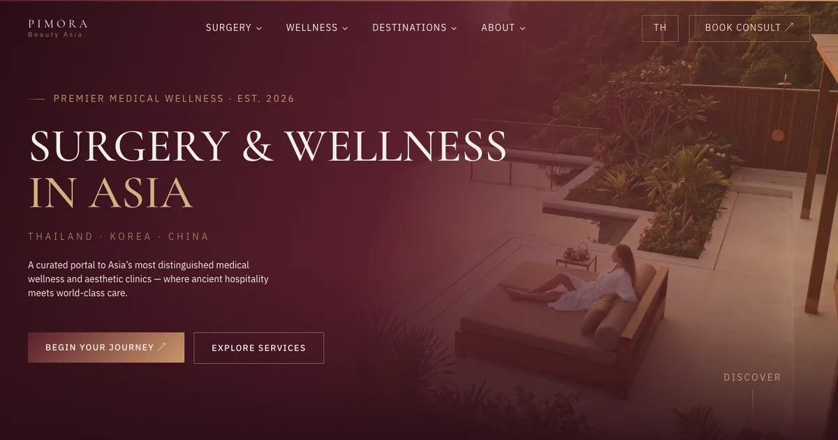 PIMORA Wellness & Surgery Asia — Medical Wellness Travel